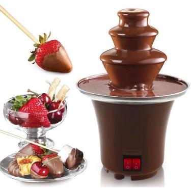 Imagem de Mini Cascata Fonte De Chocolate Fondue Eletrica 220V.