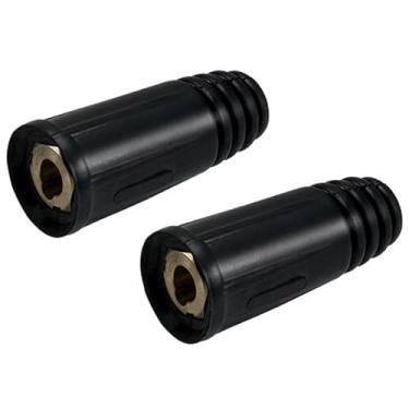 Imagem de Kit Par de Conector Engate Rápido para Inversora de Solda 13mm Fêmea - Para Cabo