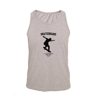 Imagem de Regata Masculina Algodão Skate California Básica
