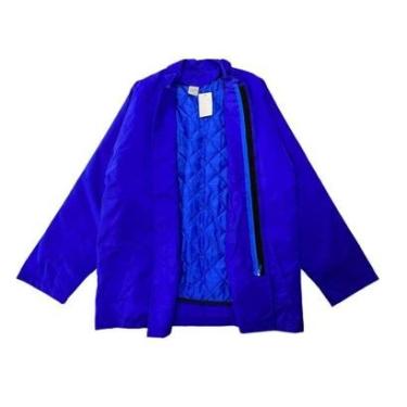 Imagem de Jaqueta Masculina Impermeável Plus Size G1 e G2 Azul Bic Poliamida-Masculino