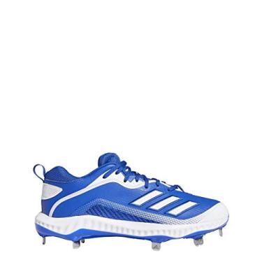 Imagem de adidas Eg6551 Tênis de beisebol masculino, Team Royal Blue-branco, 12