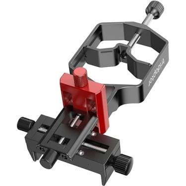 Imagem de Tridaptor – Adaptador universal de digitalização | Suporte de metal de 3 eixos para telescópio de alta precisão para microscópio monocular de alta precisão | Serve para ocular máxima de 6 cm e a