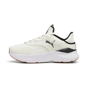 Imagem de PUMA Tênis de corrida feminino, Maçã quente branco-preto-efervescente, 39