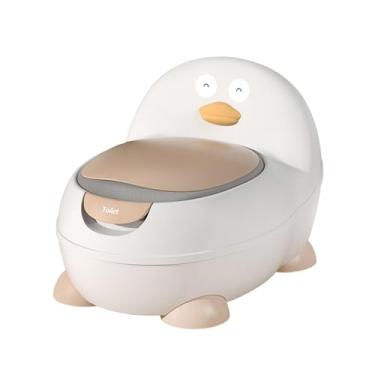 Imagem de Esquirla Assento penico para vaso sanitário para bebês, antiderrapante, fácil de esvaziar e limpar, cadeira portátil para bebês, meninas e meninos, ROSA