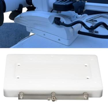 Imagem de YMT 1854054 RTA-54 para Minn Kota Placa de suporte de liberação rápida composta adequada para Riptide Electric Steer Trolling Motor Terrova/Ulterra/PowerDrive V2/Deckhand 40