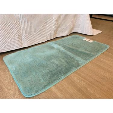 Imagem de Tapete Para Quarto Antiderrapante Fluffy Toque Pele Coelho Felpudo