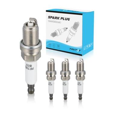 Imagem de TAUTOY 91039 IFR7X7G Velas de ignição irídio platina 4 peças (1,4 L) para Buick Encore 2013-2021, para Chevy Cruze 2011-2015, Cruze Limited 2016, Sonic 2012-2020, Trax 2013-2021, substituir #