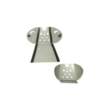 Imagem de Proteção Motor Fechada CRF 230 2011 2012 2013 2014 Aço Prata - Start R