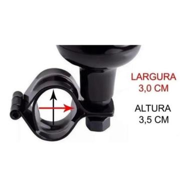 Imagem de Manopla Auxiliar Volante Pomo Giratório Isenção Pcd Baliza - 5259374