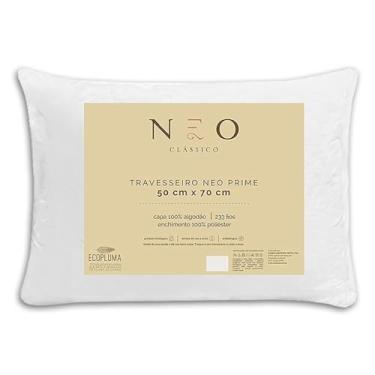 Imagem de Travesseiro Toque de Pluma Neo Prime Ecopluma Camesa para fronhas 50x70cm Branco