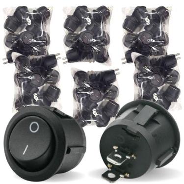 Imagem de Kit 60 Chaves Tic-Tac Redonda Liga Desliga Technoise