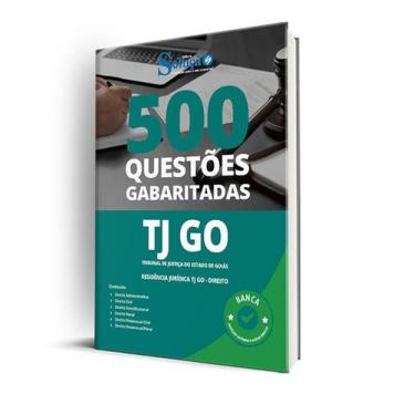 Imagem de Caderno de Questões TJ-GO - Residência Jurídica TJ GO - Direito - 500 