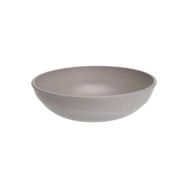 Imagem de Saladeira redonda 2,4lt tigela bowl 25cm Cinza petra - Evo