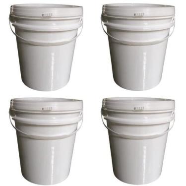 Imagem de Balde Para Pintar 5L 4 Pçs - Nastripack