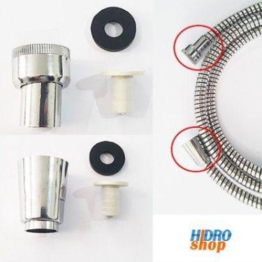 Imagem de Porca e Ilhós Em Pvc para Mangueira em  Pvc Chuveiro - PR62324 - Hidro