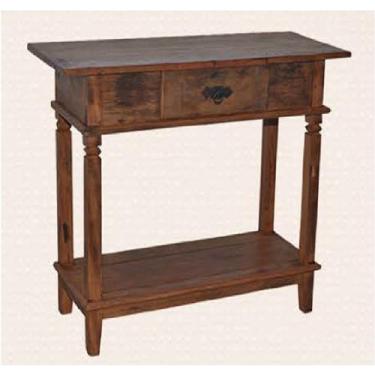 Imagem de Aparador Rustico Munique 120cm 1 Gaveta 1 Prateleira Madeira de Demoli