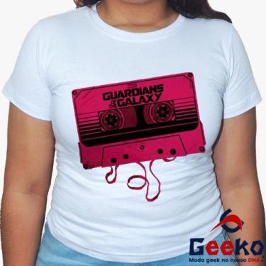 Imagem de Baby Look Guardiões da Galáxia - Geeko, Branco, GG