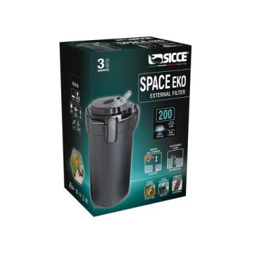 Imagem de Sicce Filtro Canister Space Eko + 200 700l/h P/aquario 110v