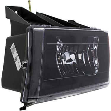 Imagem de Dorman 1591828 Conjunto de faróis laterais do motorista compatível com modelos selecionados Chevrolet/GMC