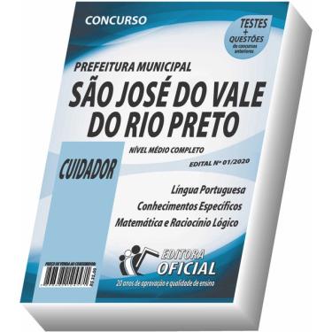 Imagem de Apostila Prefeitura de São José do Vale do Rio Preto - Cuidador