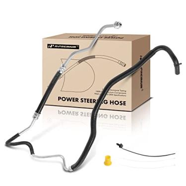 Imagem de A-Premium Conjunto de linha de mangueira de pressão de mangueira de direção hidráulica compatível com Ford F-450 Super Duty 2006, F-550 Super Duty 2005, engrenagem para refrigerador, substituição #