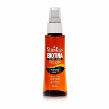 Imagem de Tonico Capilar Shine Blue Biotina Force Hair 110ml