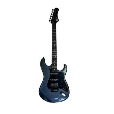 Imagem de Guitarra Strato Tagima Sixmart Mdsv Bk - Com Efeito