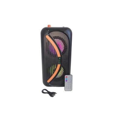 Imagem de Caixa de Som Amplificada Portátil c/ Controle Entrada P10 - Goldenultr