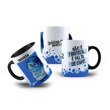 Imagem de Caneca Filme Divertida Mente 2 Emoção Personagem Tristeza - VilelaGG