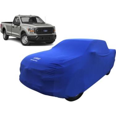 Imagem de Capa Camionete Ford F150 Cabine Simples Contra Riscos Poeira - Mz, Azu