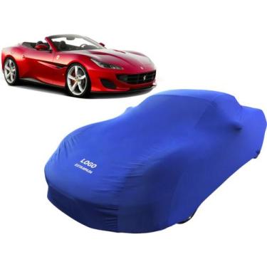 Imagem de Capa Para Cobrir Carro Reforçada Ferrari Portofino - Mz, Azul