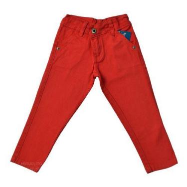 Imagem de Calça Sarja Sport Fino - Miguelito Moda Infantil, TAM.G - Bebe de 7 A 