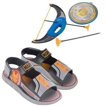 Imagem de Sandalia Infantil Menino Vingadores com Arco e Flecha 22952