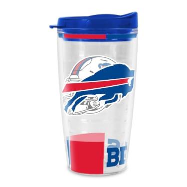 Imagem de Rico Industries NFL Football Buffalo Bills 473 ml com isolamento duplo Tritan Classic Tumbler Cup mantém bebidas frias e quentes, feito nos EUA