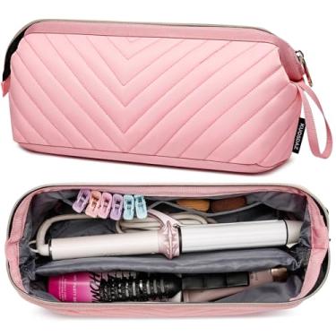 Imagem de Bolsa organizadora de acessórios de cabelo para Shark Flexstyle Dyson, bolsa organizadora acolchoada, presente para mulheres, bolsa de armazenamento de acessórios de cabelo, bolsa portátil de viagem