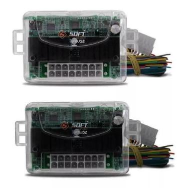 Imagem de Kit 2 Modulo Vidro Eletrico Aw52 2 Portas Antiesmagamento