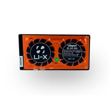 Imagem de Bms Smart Liex 8s 24v 60a A Prova D´agua Lifepo4 3.2v