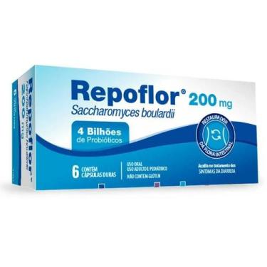 Imagem de Repoflor Restaurador Flora Intestinal 200mg 06 Caps - legrand