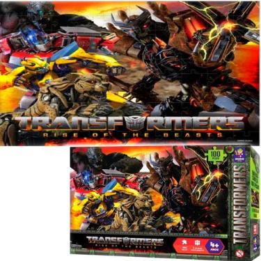 Imagem de Quebra Cabeça Transformers Despertar Das Feras Batalha 100p - Mimo, Pr