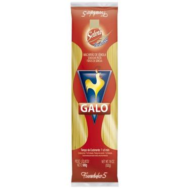 Imagem de Macarrão Galo Furadinho Sêmola 500g