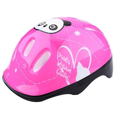 Imagem de 7pcs Sports Protective Gear Set, Helmet Knee Elbow Wrist Pads Ajustável Straps para Skate Scooter Outdoor Sports (Rosa)