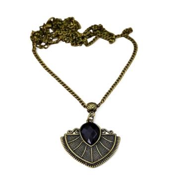 Imagem de Colar Longo Preto Boho Chic Bijuterias Femininos