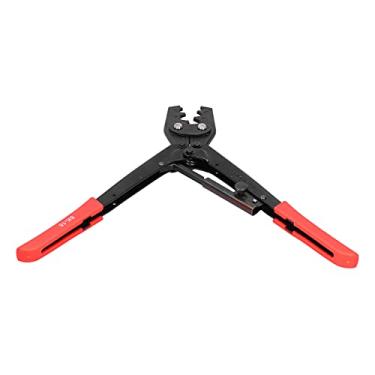 Imagem de Terminal Crimp Pliers Peladores de Ratchet Manual Wire Tool para Entusiastas de Bricolage