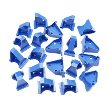 Imagem de Bothyi Acessórios para piso de piso de piso de 20 peças, laminados de piso, 1/4 de polegada de 1/2 polegada, ferramenta de instalação de piso de madeira para, Azul