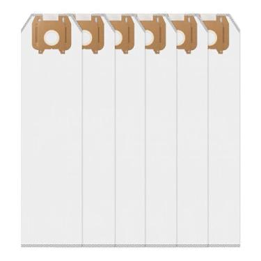 Imagem de Sacos de aspirador de pó tipo LW HEPA para aspirador vertical de magnésio Oreck, pacote com 6 números de peça de combate ao odor LWPK6OH LWPK25OH LWPK3OH, branco