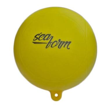 Imagem de Boia De Arinque Poita Inflável Redonda Amarela 25cm - SEAFORM