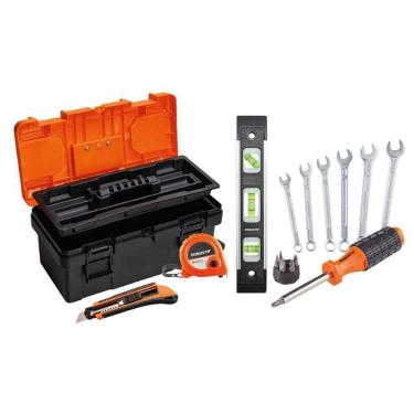 Imagem de Kit Ferramentas 16 Peças E Maleta Plástica Robust S21752017