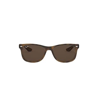 Imagem de Ray-Ban Óculos de sol quadrados RJ9052S New Wayfarer Junior Kids, Havana/marrom escuro, 47 mm