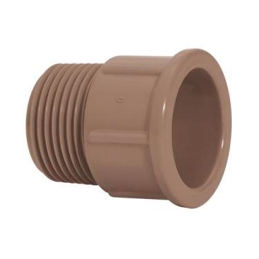 Imagem de Adaptador Soldavel Curto Bolsa E Rosca 25mm X 3/4 Pvc Amanco