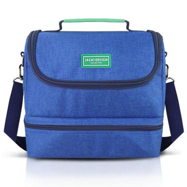 Imagem de Bolsa Térmica C/ 2 Compartimentos Vibe Azul